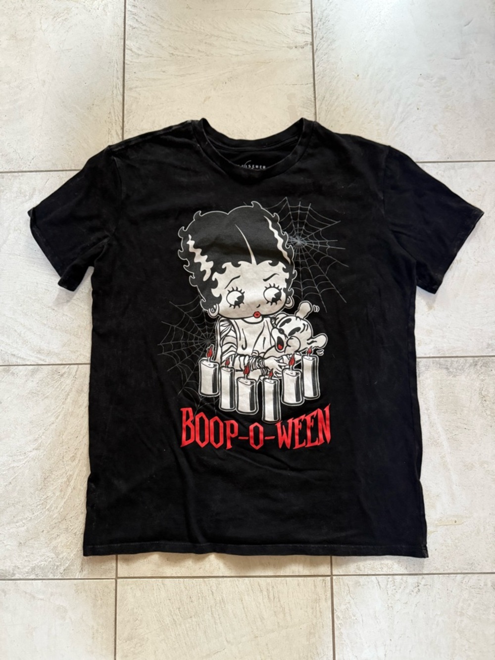 Betty Boop Halloween “O Ween” Graphic Tee | NWT | Black | Spooky Season